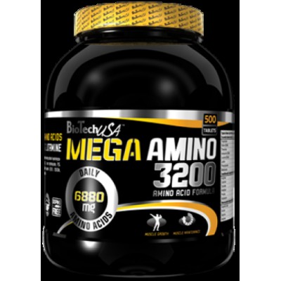 Аминокислоты Biotech Mega Amino 3200 500tab