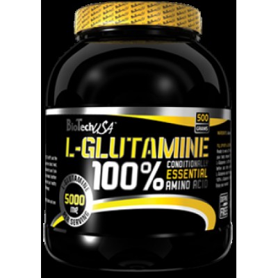 Аминокислоты Biotech 100% L-Glutamine 500g