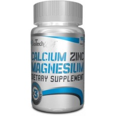 Витамины Biotech Calcium Zinc Magnesium 100tab