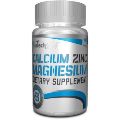 Vitamine Biotech Calcium Zinc Magnesium 100tab