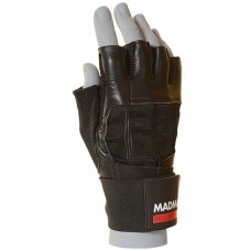 Mănuşi fitness Madmax Professional Exclusive Black/Black