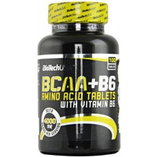 Аминокислоты Biotech BCAA + B6 100tab