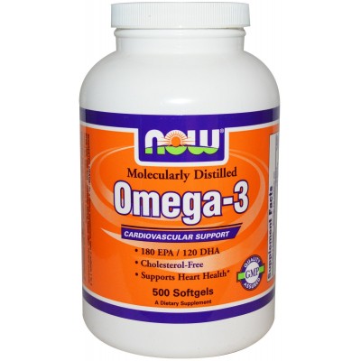 Vitamine NOW Omega-3 1000mg 500cap