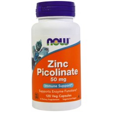 Vitamine NOW Zinc Picolinate 50mg 120cap