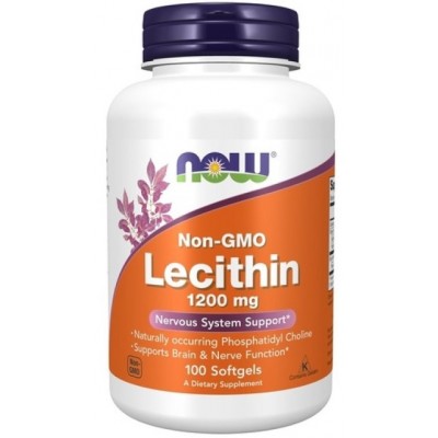 Vitamine NOW Lecithin 1200mg 100cap