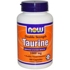 Аминокислоты NOW Taurine 1000mg 100cap