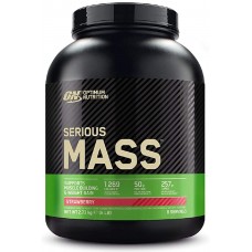 Гейнер Optimum-nutrition Serious Mass Strawberry 2720g