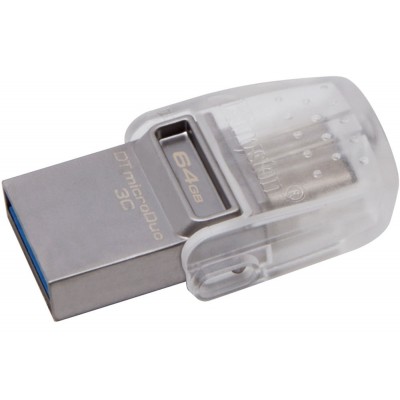 Флеш-накопитель Kingston Kingston DataTraveler MicroDuo 64GB (DTDUO3C/64GB)