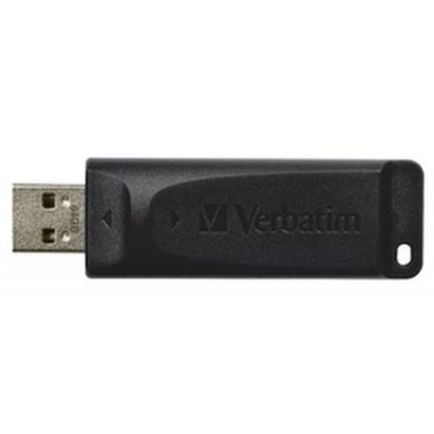 Флеш-накопитель Verbatim Store 'n' Go Slider 64GB Black