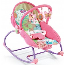 Детский шезлонг Baby Mix LCP-BR212-049 Pink