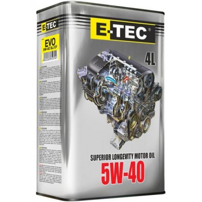 Ulei de motor E-TEC EVO 5W-40 4L