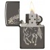 Бензиновая зажигалка Zippo 28645 Running Horse Black Ice