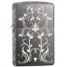 Brichetă cu benzină Zippo 28833 Black Ice Filigree Pattern