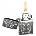 Brichetă cu benzină Zippo 28833 Black Ice Filigree Pattern