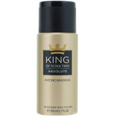 Deodorant pentru el Antonio Banderas King of Seduction Absolute Men Deo 150ml