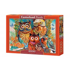 Пазл Castorland 2000 Owls (C-200535)