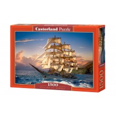 Puzzle Castorland 1500 Sailing At Sunset (C-151431)