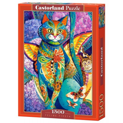 Puzzle Castorland 1500 Feline Fiesta (C-151448)