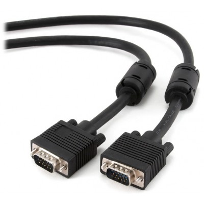 USB Кабель Cablexpert Premium VGA HD15M/HD15M Black (CC-PPVGAX-10-B)