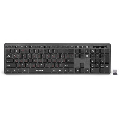 Клавиатура Sven Standart Slim KB-E5900W Black