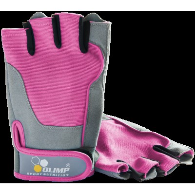 Mănuşi fitness Olimp Fitness One Pink S