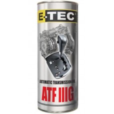 Трансмиссионное масло E-TEC ATF IIIG 1L Red