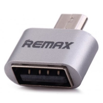 Cablu USB Remax Micro OTG USB Adapter Silver