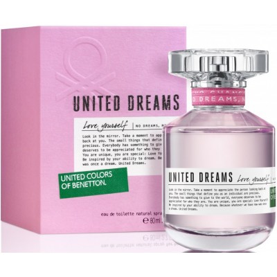 Парфюм для неё Benetton United Dreams Love Yourself EDT 80ml