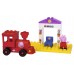 Set de construcție PlayBig Peppa Pig Statie tren (57072)