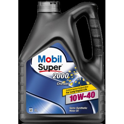 Моторное масло Mobil Super 2000 X1 Diesel 10W-40 4L