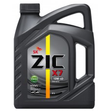 Моторное масло Zic X7 Diesel 10W-40 4L