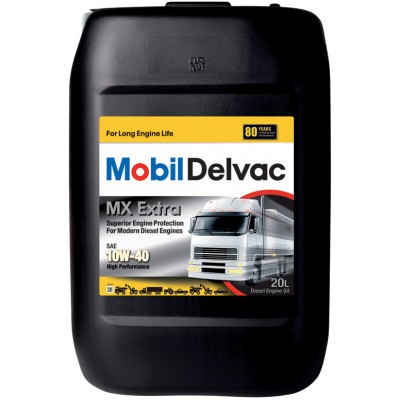 Моторное масло Mobil Delvac MX Extra 10W-40 20L