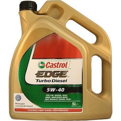 Моторное масло Castrol Edge Turbo Diesel 5W-40 5L