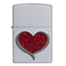 Brichetă cu benzină Zippo 29410 Glitter Heart