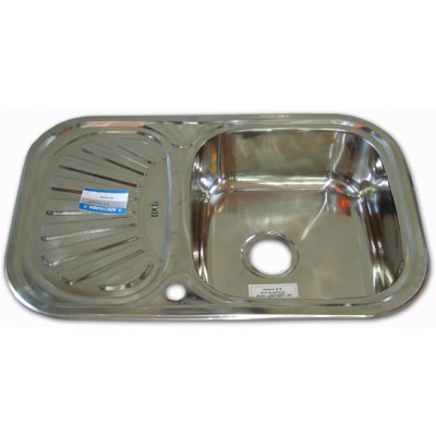 Кухонная мойка Becky 75 49 0.6 BK EPL Right