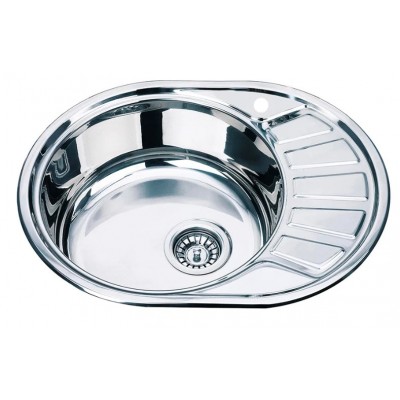 Кухонная мойка Becky 57 45 0.6 BK EPL Left