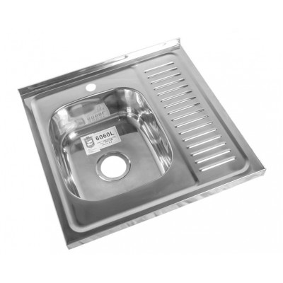 Кухонная мойка Becky 60 60 0.4 BK EPL Left