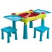 Măsuță pentru copii cu scaune Keter Creative Play Table Set Light Green/Turquoise (231593)