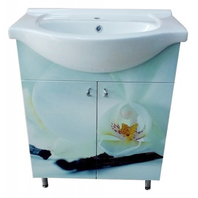 Шкаф под умывальник Aquaplus Bath Creamy Orchid 65cm