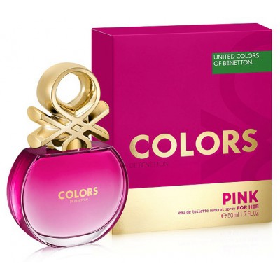 Парфюм для неё Benetton Colors Pink EDT 50ml