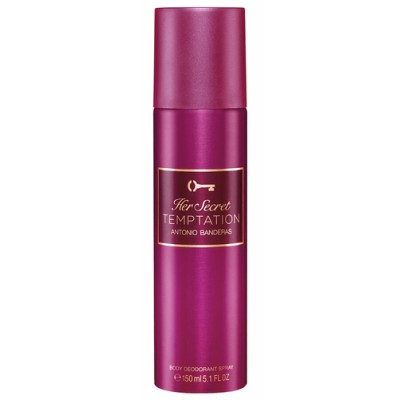 Deodorant pentru ea Antonio Banderas Her Secret Temptation Deo Spray 150ml