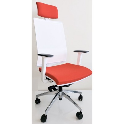 Офисное кресло Antares 1850 Syn Omnia SL PDH White/Orange