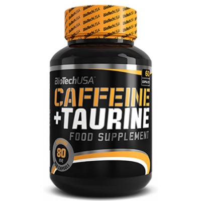 Аминокислоты Biotech Caffeine & Taurine 60cap