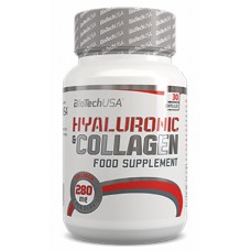 Protecție de articulație Biotech Hyaluronic&Collagen 30cap