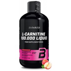 Produs pentru slăbit Biotech L-Carnitine 100K Liquid Apple 500ml