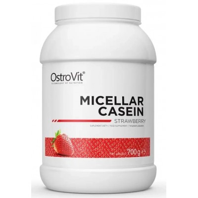 Proteină Ostrovit Micellar Casein 700g Strawberry