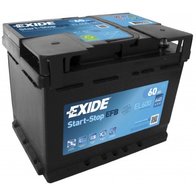 Аккумулятор Exide Start-Stop EFB EL600