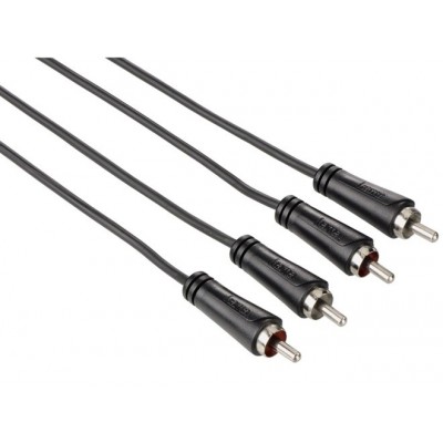 Кабель Hama 2 RCA plugs - 2 RCA plugs (122271)