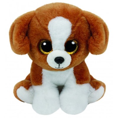 Мягкая игрушка Ty Snicky Brown-white Dog 15cm (TY42182)