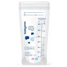 Ёмкость для хранения молока BabyOno 350ml 20pcs (1099)